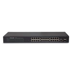 PROLiNK PSG2401M 24-Port + 2-Port SFP 10-100-1000Mbps Gigabit L2 Managed Switch